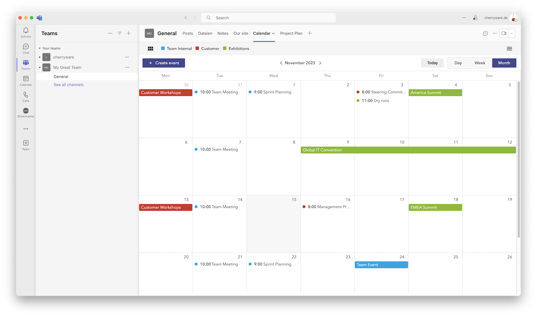 Wie erstellt man einen gemeinsamen Kalender in Microsoft Teams